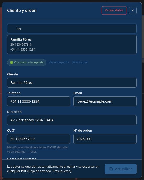 Autocomplete en [C] filtrando Pér y mostrando dos resultados